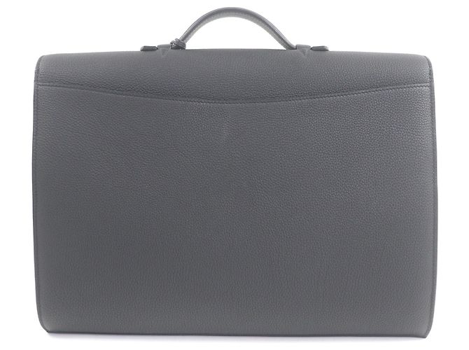 Sac à Dépêches en cuir Togo d'Hermès Noir - vue 3