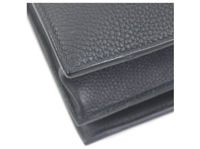 Sac à Dépêches en cuir Togo d'Hermès Noir - vue 5