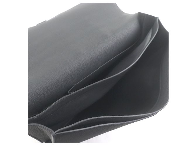 Sac à Dépêches en cuir Togo d'Hermès Noir - vue 6