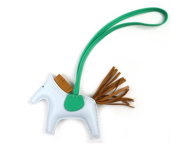 Hermès HERMES Charm Rodeo PM in Verde Sesamo - vista 3