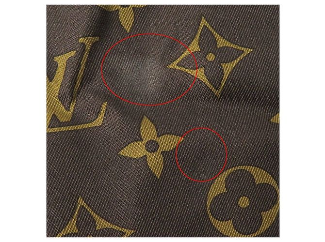 Sciarpa in pelle di volpe Louis Vuitton Marrone - vista 14