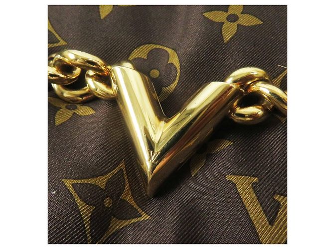 Sciarpa in pelle di volpe Louis Vuitton Marrone - vista 7