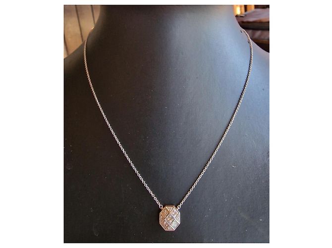 Tiffany & Co Mosaico in platino 950/000 e diamanti 0,61 tcw Argento - vista 2