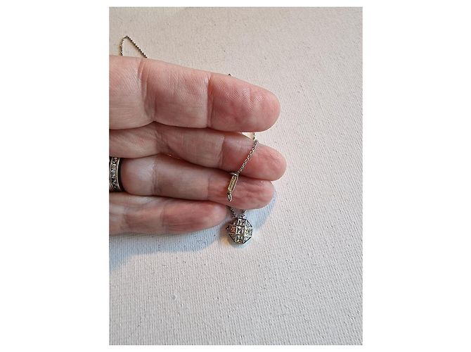 Tiffany & Co Mosaico in platino 950/000 e diamanti 0,61 tcw Argento - vista 7
