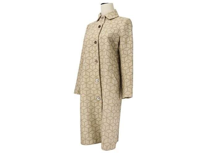 Autre Marque Abrigo SUGAR mina perhonen Beige - vista 2
