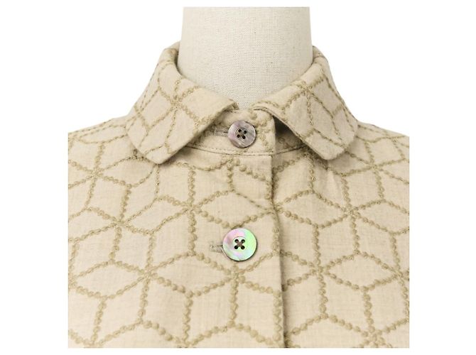 Autre Marque Abrigo SUGAR mina perhonen Beige - vista 6