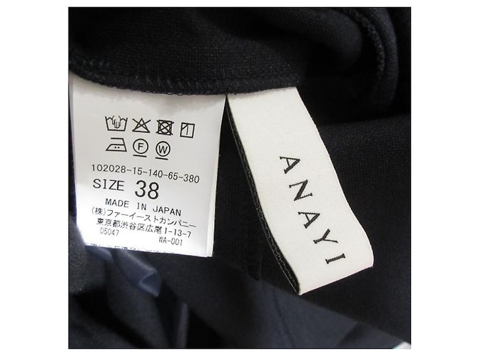 Autre Marque Vestido Largo de Manga Abullonada ANAYI Azul Azul marino - vista 7