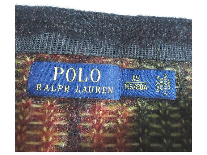 Falda de punto de mezcla de alpaca a cuadros Polo Ralph Lauren - vista 4