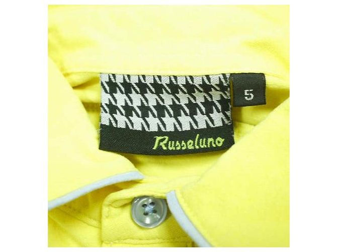 Autre Marque RUSSELUNO Koyanai Mamoru Pro Modell Polyester Golfoberteil Gelb - Ansicht 6