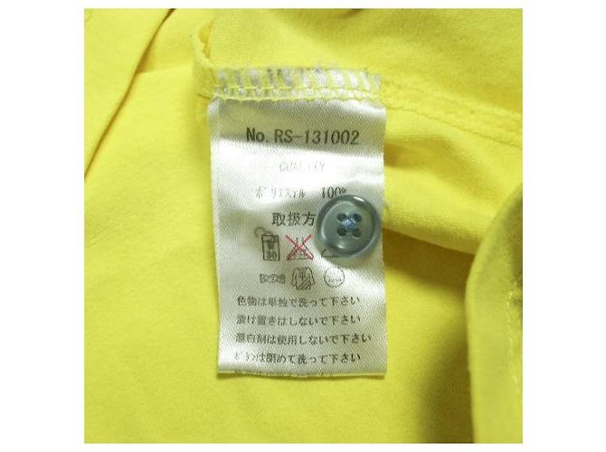 Autre Marque RUSSELUNO Koyanai Mamoru Pro Modell Polyester Golfoberteil Gelb - Ansicht 7