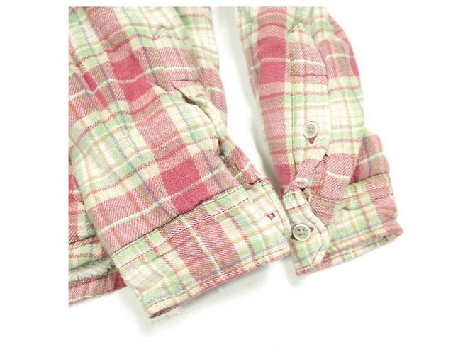 Autre Marque Camicia in flanella di cotone Cathy Jane Boar Liner Rosa - vista 5