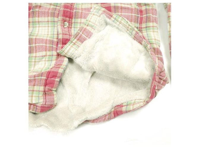 Autre Marque Camicia in flanella di cotone Cathy Jane Boar Liner Rosa - vista 7