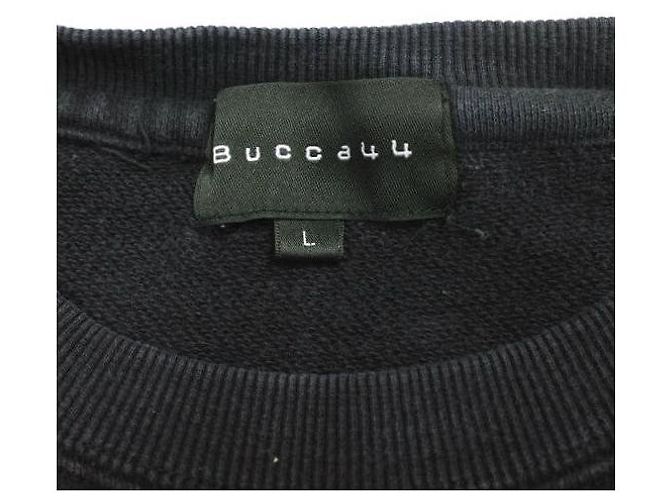 Autre Marque Baumwoll-Sweatshirt mit B-Logo BUCCA 44 Blau Marineblau - Ansicht 3
