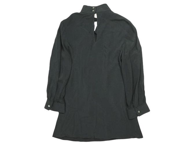 Autre Marque N°21 L2 BLUSA TESSUTO Blusa de seda de acetato Negro - vista 2