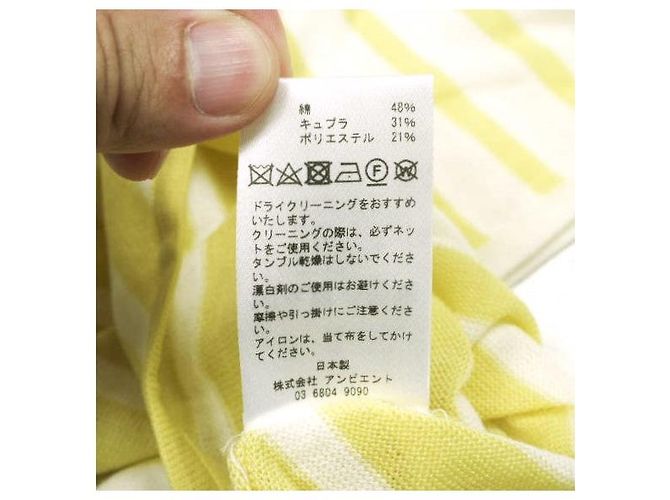 Autre Marque Strickkleid TAN TN22SS021 Gelb - Ansicht 10