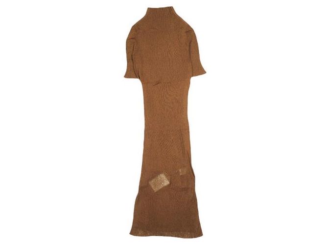Autre Marque TAN GLITZERKLEID Strickkleid Bronze - Ansicht 2