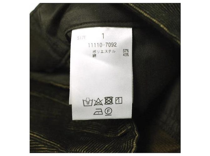 Autre Marque Pantalones rectos de pana Chambray CLANE Castaño - vista 10