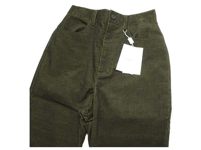 Autre Marque Pantalones rectos de pana Chambray CLANE Castaño - vista 5