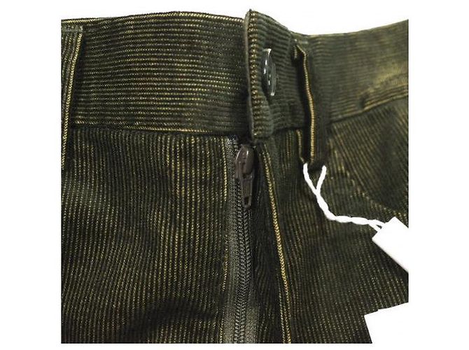 Autre Marque Pantalones rectos de pana Chambray CLANE Castaño - vista 6