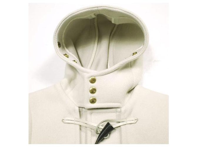 Autre Marque Abrigo de Lana Scye BASICS Blanco Crudo - vista 4