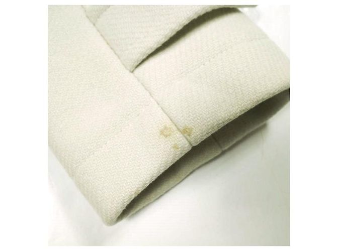 Autre Marque Abrigo de Lana Scye BASICS Blanco Crudo - vista 6