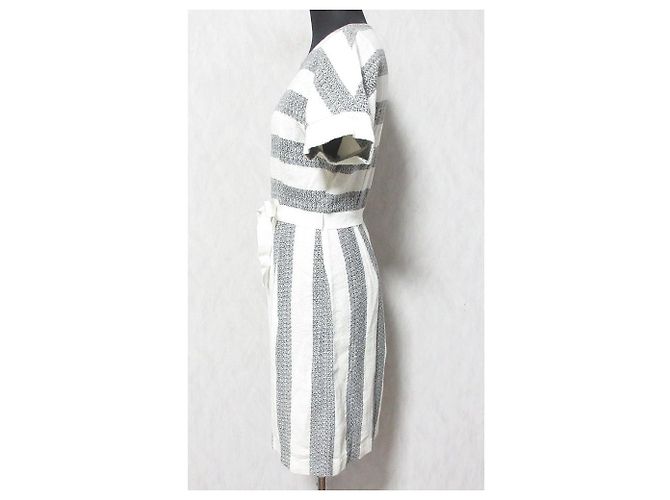 Autre Marque PAOLA FRANI Kleid Weiß Aus weiß - Ansicht 3