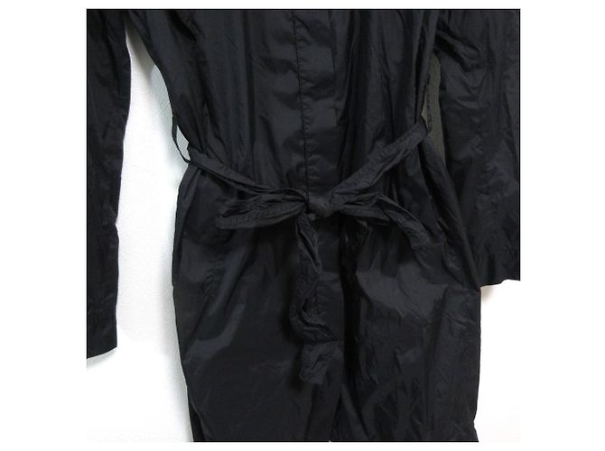 Valentino Nylon Langmantel Schwarz - Ansicht 10