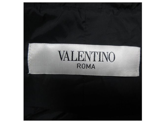 Valentino Nylon Langmantel Schwarz - Ansicht 13