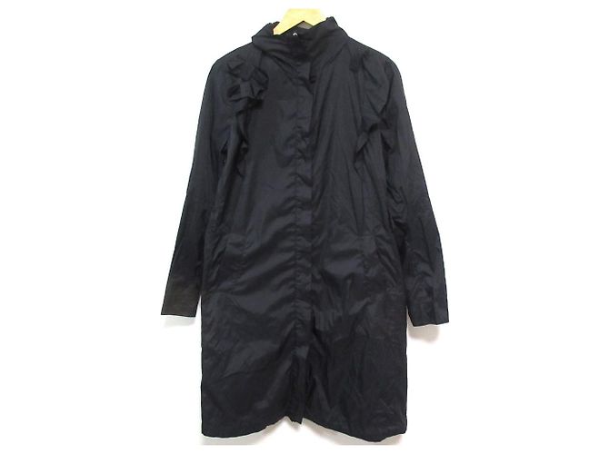 Valentino Nylon Langmantel Schwarz - Ansicht 2