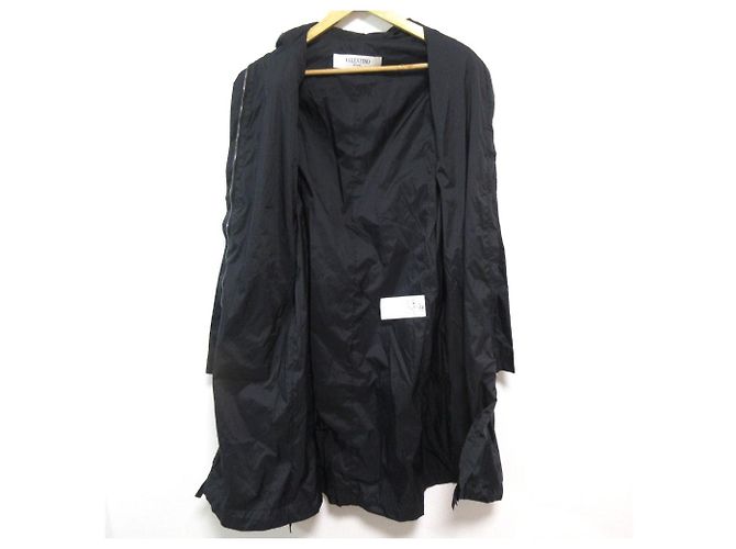 Valentino Nylon Langmantel Schwarz - Ansicht 4
