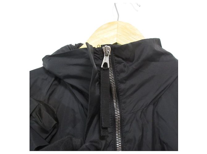 Valentino Nylon Langmantel Schwarz - Ansicht 6