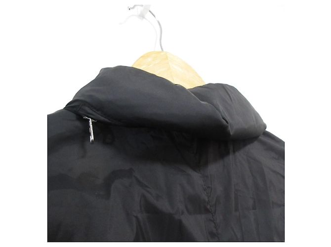Valentino Nylon Langmantel Schwarz - Ansicht 8