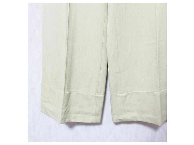 Autre Marque Weite Hosen Baum und Pferdgarten Beige - Ansicht 3