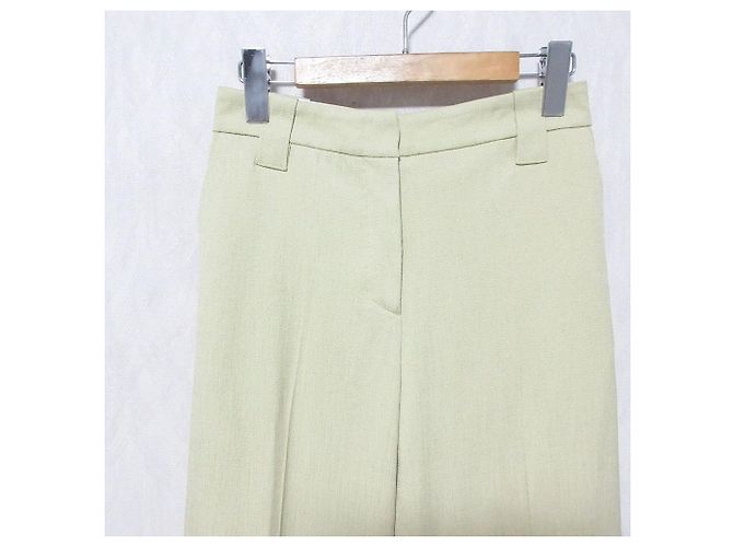 Autre Marque Weite Hosen Baum und Pferdgarten Beige - Ansicht 4