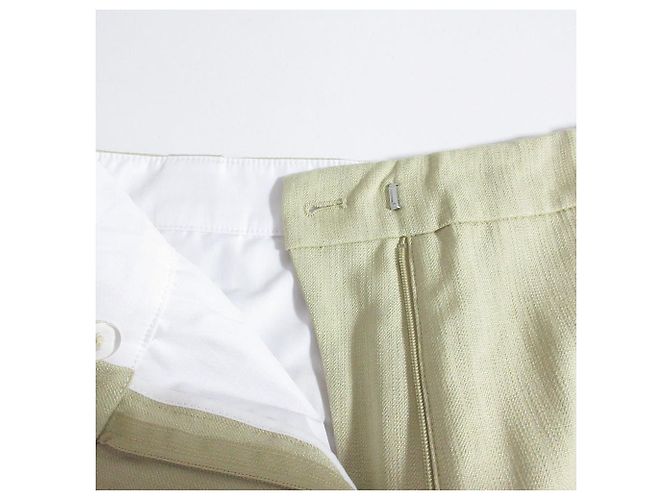 Autre Marque Weite Hosen Baum und Pferdgarten Beige - Ansicht 5