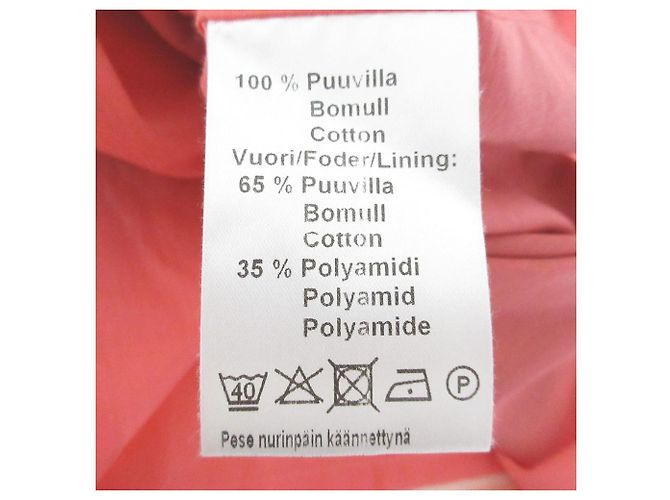 Autre Marque Vestido Lanketti Marimekko Negro Rosa - vista 5