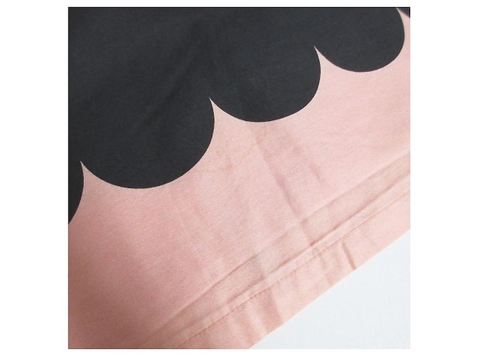 Autre Marque Vestido Lanketti Marimekko Negro Rosa - vista 7