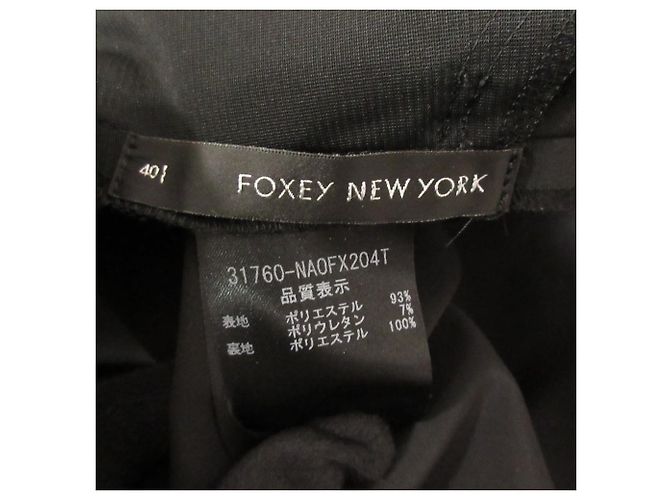 Autre Marque RAINY Shape Kleid von FOXEY NEW YORK Schwarz - Ansicht 9