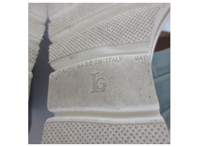 Autre Marque Sandali con piattaforma Luca Grossi Blu - vista 7
