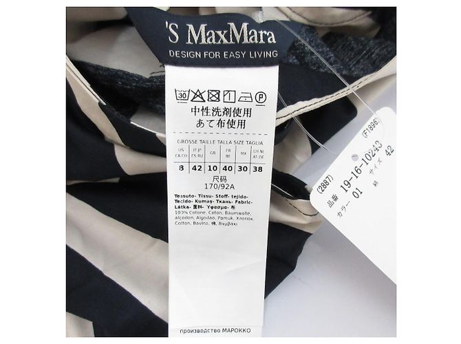 S Max Mara HAWAY Blusa sin mangas Azul Azul marino - vista 10