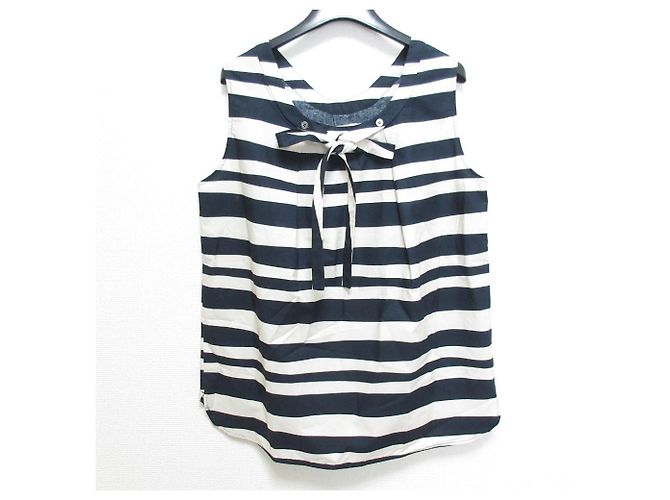 S Max Mara HAWAY Blusa sin mangas Azul Azul marino - vista 2