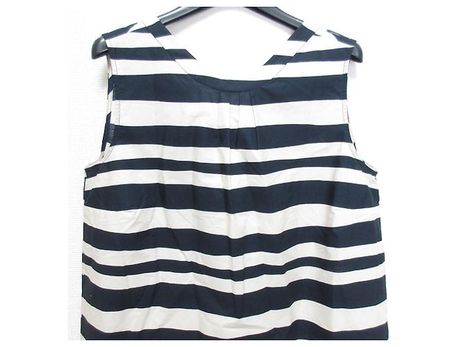 S Max Mara HAWAY Blusa sin mangas Azul Azul marino - vista 4