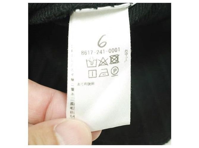Autre Marque 6 ROKU BELEZA&JUVENTUDE SETAS UNIDAS CAMISETA RIB Algodão Preto - vista 7