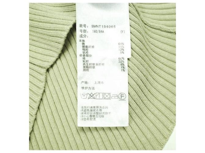 Autre Marque Top de punto ORGANIC de snidel Verde - vista 9