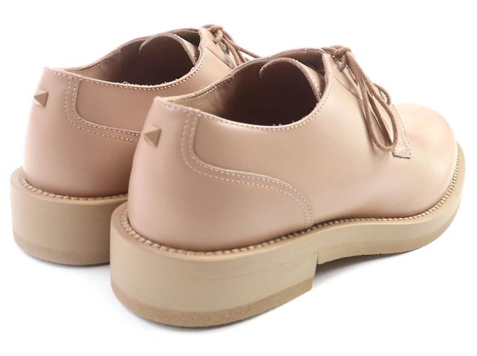 Leder Schuhe von Valentino Garavani Pink Beige - Ansicht 3