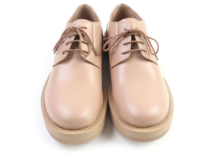 Leder Schuhe von Valentino Garavani Pink Beige - Ansicht 4