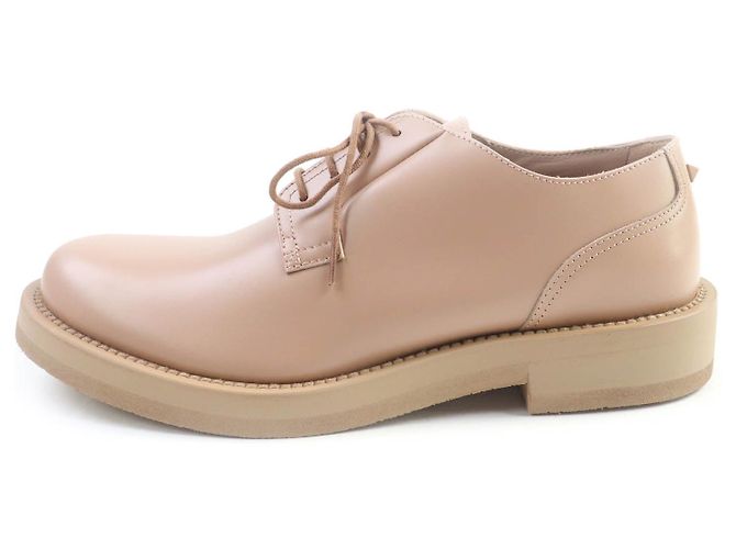 Leder Schuhe von Valentino Garavani Pink Beige - Ansicht 5