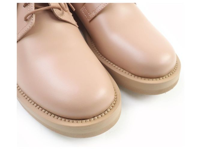 Leder Schuhe von Valentino Garavani Pink Beige - Ansicht 8