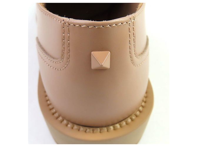 Leder Schuhe von Valentino Garavani Pink Beige - Ansicht 9