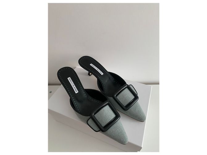 Scarpe Manolo Blahnik da Donna Nuove con Etichetta - vista 2